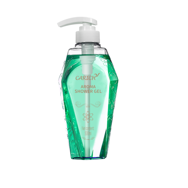 (Кол-во в коробке 20 шт) CARICH Ароматизированный гель для душа  500 мл (англо-русская версия)