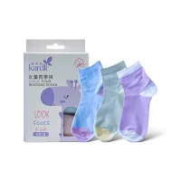 (Кол-во в коробке 80 шт) KARDLI Всесезонные носки для девочек L