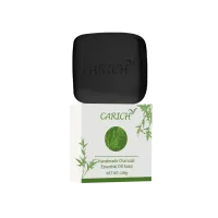 (Кол-во в коробке 64 шт)  CARICH Мыло с эфирными маслами Бинчотан ручной работы/100г