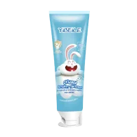 (Кол-во в коробке 24 шт) YIBEILE Детская зубная паста против кариеса (вкус черники) 50г